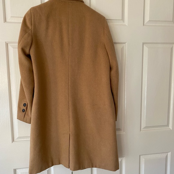 Camel wool blend jacket. - Picture 3 of 4